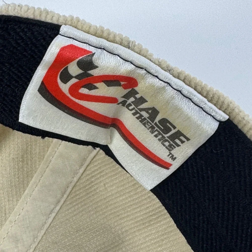 Chase Authentics Rusty Wallace Miller Lite Racing Corduroy Hat Mens A-Flex Tan 2